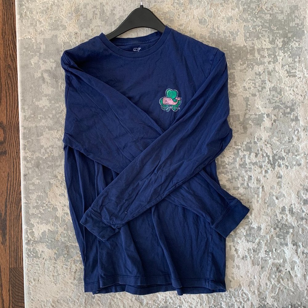 Navy Long Sleeve Vineyard Vine